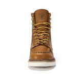 Rock Rooster Footwear ROCKROOSTER Norwood Men's 6 inch Brown soft toe wedge work boots with Vibram® Outsole VAP611, view 3