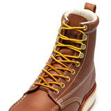 Rock Rooster Footwear ROCKROOSTER Norwood Men's 6 inch Brown Steel Toe Wedge Work Boots SAP621, view 5