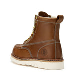 Rock Rooster Footwear ROCKROOSTER Norwood Men's 6 inch Brown steel toe wedge work boots with Vibram® Outsole VAP621, view 3