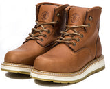 Rock Rooster Footwear ROCKROOSTER Roberta Men's Wedge Work Boots, Safety Water Resistant Leather Boots, ASTM 2892 AP615, view 4