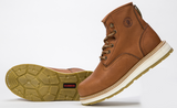Rock Rooster Footwear ROCKROOSTER Roberta Men's Wedge Work Boots, Safety Water Resistant Leather Boots, ASTM 2892 AP615, view 6