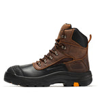 Rock Rooster Footwear ROCKROOSTER Sedona 6 Inch Waterproof Steel Toe Leather Work Boots AK216, view 3