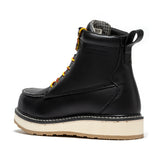 Rock Rooster Footwear ROCKROOSTER Trinidad Men's 6 inch Black Steel Toe Wedge Work Boots SAP2301, view 2