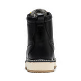Rock Rooster Footwear ROCKROOSTER Trinidad Men's 6 inch Black Steel Toe Wedge Work Boots SAP2301, view 6