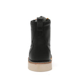 Rock Rooster Footwear ROCKROOSTER Trinidad Men's 6 inch Black Steel Toe Wedge Work Boots VAP2301, view 4
