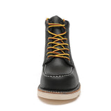 Rock Rooster Footwear ROCKROOSTER Trinidad Men's 6 inch Black Steel Toe Wedge Work Boots VAP2301, view 5