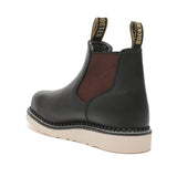 Rock Rooster Footwear ROCKROOSTER Trinidad Men's 6 inch Black Steel Toe Wedge Work Boots VAP2303, view 2