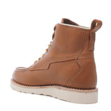 Rock Rooster Footwear ROCKROOSTER Trinidad Men's 6 inch Brown Soft Toe Wedge Work Boots VAP2306, view 2