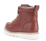 Rock Rooster Footwear ROCKROOSTER Walker 6 inch Wedge Work Boots, Soft toe, Oil Resistant ASTM 2892 with Vibram® Outsole VAP360, view 2