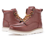 Rock Rooster Footwear ROCKROOSTER Walker 6 inch Wedge Work Boots, Soft toe, Oil Resistant ASTM 2892 with Vibram® Outsole VAP360, view 5