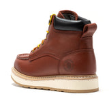 Rock Rooster Footwear ROCKROOSTER Walker Men's 6 Inch Brown Soft Toe Wedge Work Boots SAP360, view 2