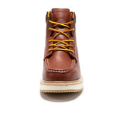 Rock Rooster Footwear ROCKROOSTER Walker Men's 6 Inch Brown Soft Toe Wedge Work Boots SAP360, view 5