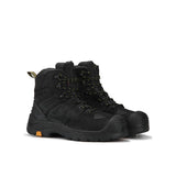 Rock Rooster Footwear ROCKROOSTER Woodland Black 6 inch Composite Toe Leather Work Boots AK609, view 2