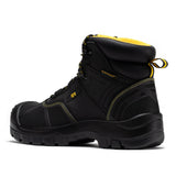 Rock Rooster Footwear ROCKROOSTER Woodland Black 6 inch Waterproof Composite Toe Leather Work Boots AK663, view 2
