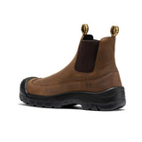 Rock Rooster Footwear ROCKROOSTER Woodland Brown 6 inch Composite Toe Pull-on Leather Work Boots AK664, view 2