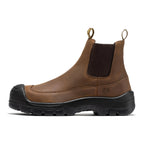 Rock Rooster Footwear ROCKROOSTER Woodland Brown 6 inch Composite Toe Pull-on Leather Work Boots AK664, view 3