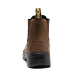 Rock Rooster Footwear ROCKROOSTER Woodland Brown 6 inch Composite Toe Pull-on Leather Work Boots AK664, view 4