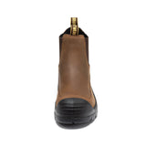 Rock Rooster Footwear ROCKROOSTER Woodland Brown 6 inch Composite Toe Pull-on Leather Work Boots AK664, view 5