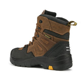Rock Rooster Footwear ROCKROOSTER Woodland Brown 6 inch Waterproof Safety Toe Leather Work Boots AK669, view 3