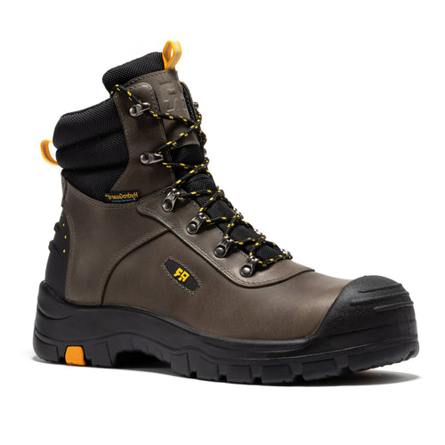 Rock Rooster Footwear ROCKROOSTER Woodland Rust 6 inch Waterproof Composite Toe Leather Work Boots AK665