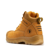 Rock Rooster Footwear rockrooster Woodland Wheat 6 inch Composite Toe Zip-sided Leather Work Boots AK659, view 2