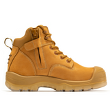 Rock Rooster Footwear rockrooster Woodland Wheat 6 inch Composite Toe Zip-sided Leather Work Boots AK659, view 3