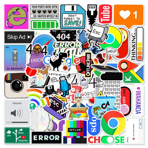 Roomtery 00's Internet Sticker Pack