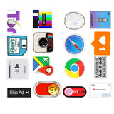 Roomtery 00's Internet Sticker Pack, view 3