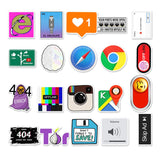 Roomtery 00's Internet Sticker Pack, view 5