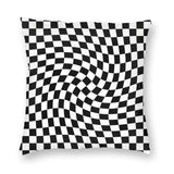 Roomtery 3D Checkered Cushion Cover, view 2