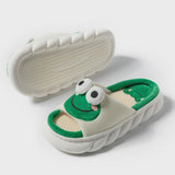 Roomtery 3D Eyes Frog Slippers, view 3