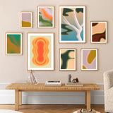 Roomtery Abstract Waves Canvas Posters, view 2