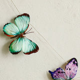 Roomtery Aesthetic Butterflies Wall Garland, view 4