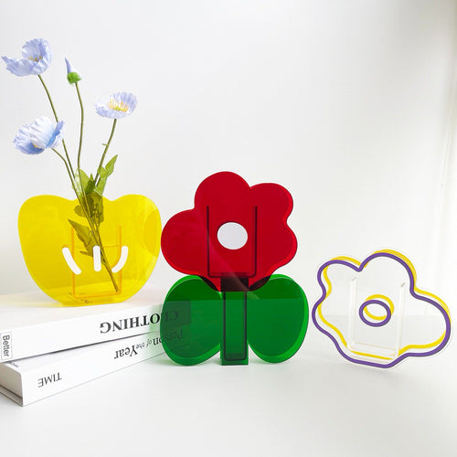 Roomtery Flower Acrylic Vase