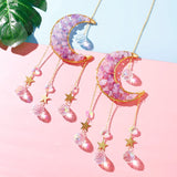 Roomtery Amethyst Moon Suncatcher, view 2