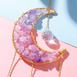 Roomtery Amethyst Moon Suncatcher, view 3