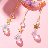 Roomtery Amethyst Moon Suncatcher, view 4