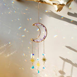 Roomtery Amethyst Moon Suncatcher, view 5