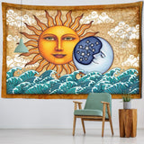 Roomtery Ancient Sun and Moon Big Tapestry, view 2