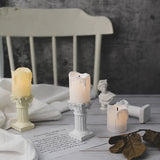 Roomtery Antique Pillar Candlestick, view 4