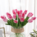 Roomtery Artificial Tulip Flowers Bouquet (20 pcs), view 3