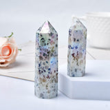 Roomtery Kiwi Jasper Tower Crystal, view 3