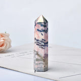 Roomtery Aura Pink Zebra Crystal Tower, view 3