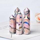 Roomtery Aura Pink Zebra Crystal Tower, view 5