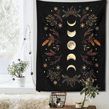 Roomtery Autumn Moon Phases Tapestry, view 2