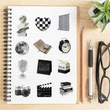 Roomtery B&W Academia Girl Sticker Pack, view 4