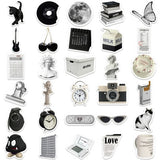 Roomtery B&W Academia Girl Sticker Pack, view 6
