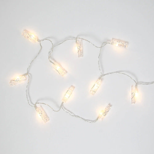Roomtery Battery Powered Clip String Light Set