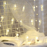 Roomtery Battery Powered Clip String Light Set, view 2