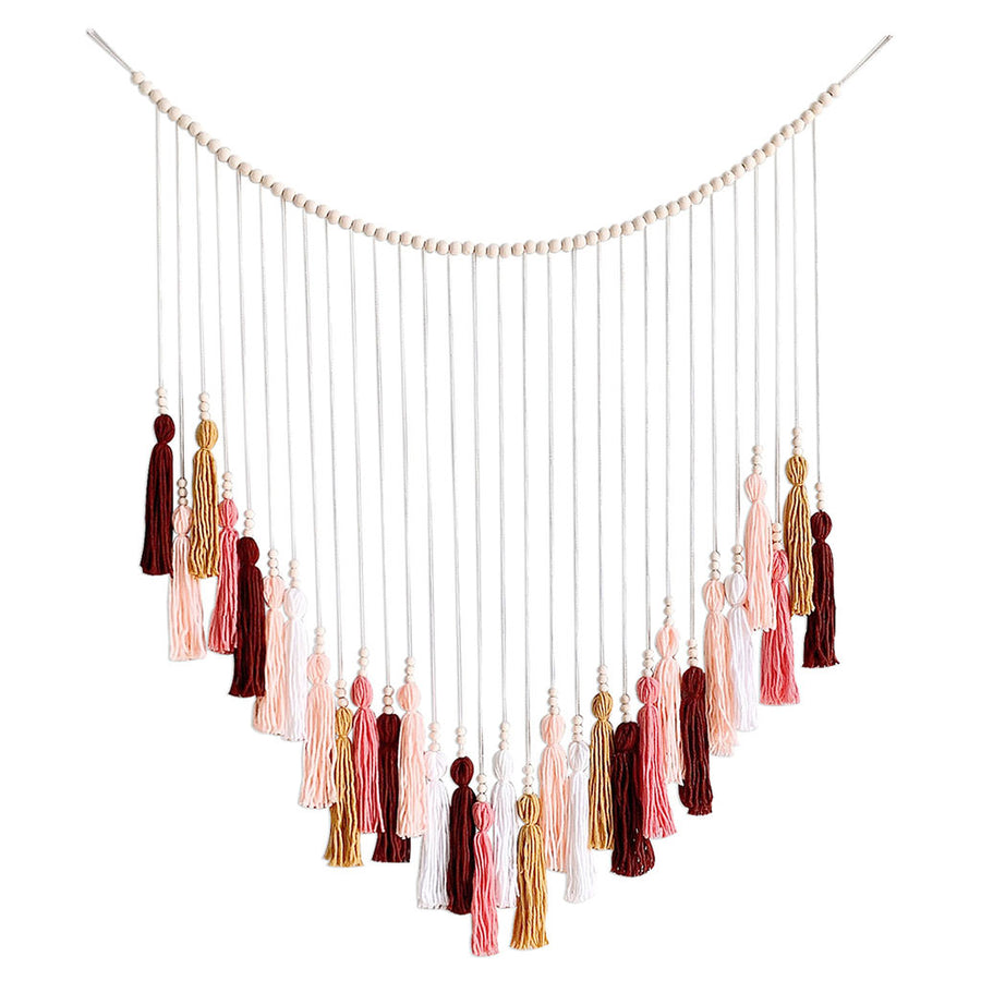 Roomtery Beads & Tassels Tapestry Wall Decor